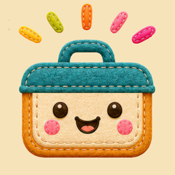 Bento Playbox app icon: a smiling bento box