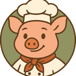 Sousy app icon: a pig in a chef's hat